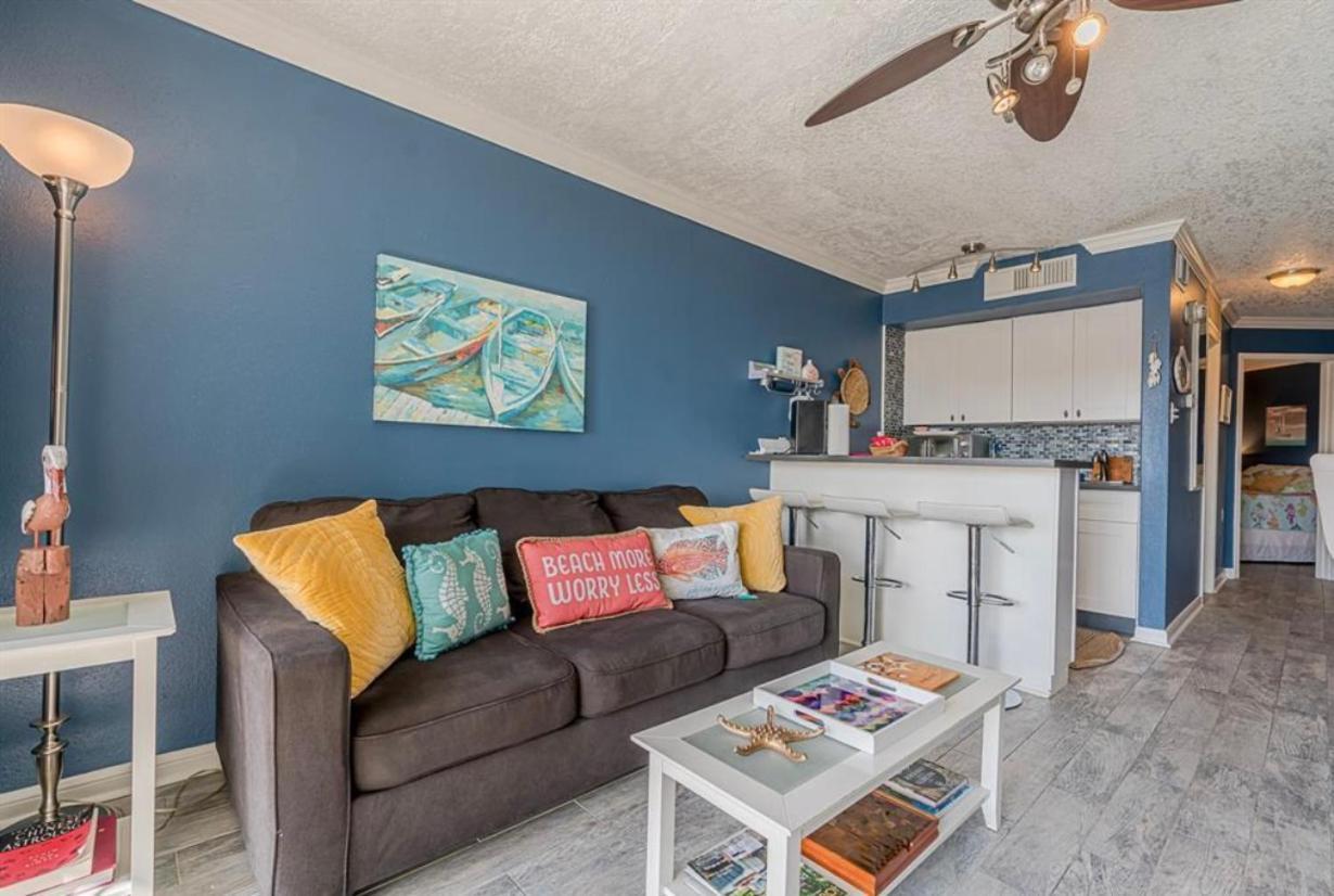 Beach Escape - Top Floor Ocean Views - Heated Pool - Seawall Blvd Galveston Dış mekan fotoğraf