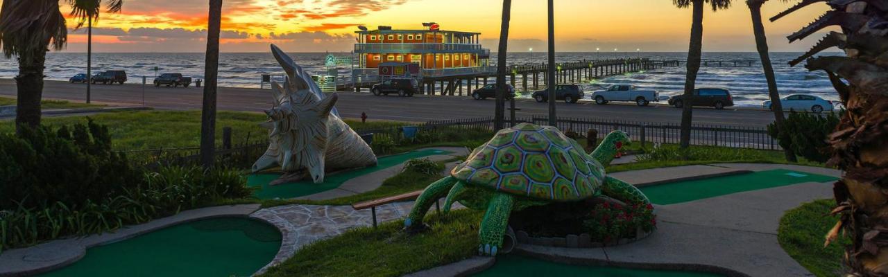 Beach Escape - Top Floor Ocean Views - Heated Pool - Seawall Blvd Galveston Dış mekan fotoğraf